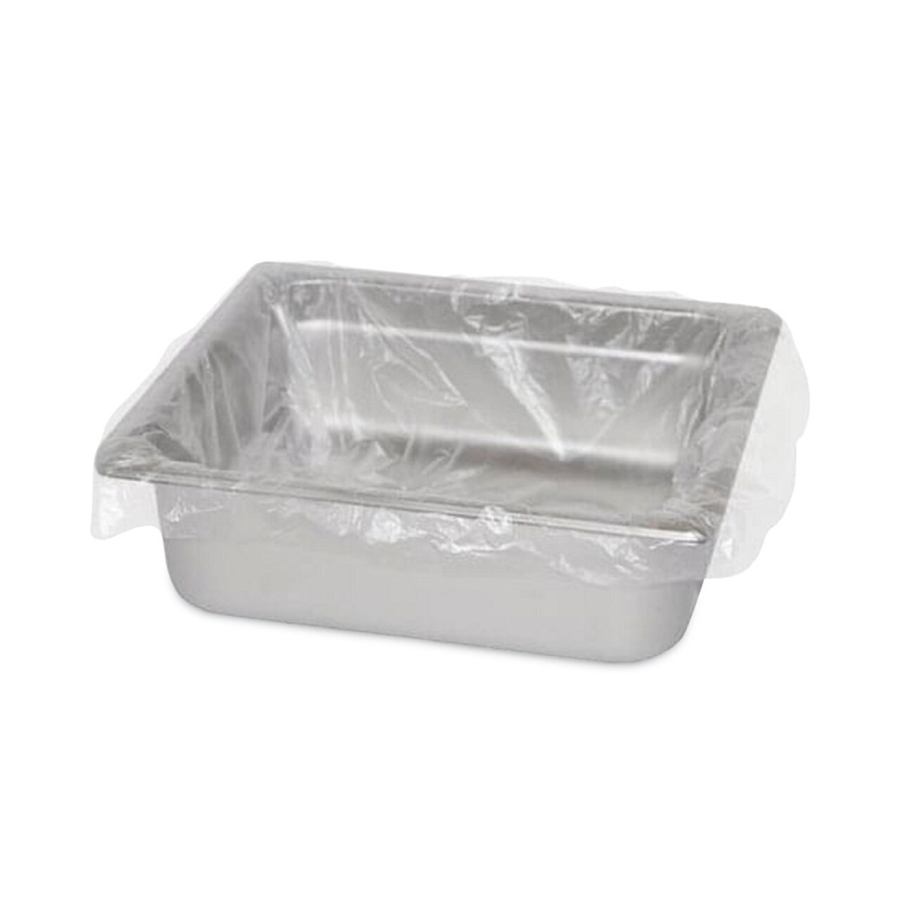 AmerCareRoyal 18 in. x 14 in. Steam Pan Liners for 1/3-Size Pans Includes Twist-Ties - Clear (250/Carton)